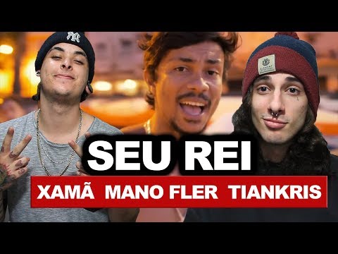 Seu Rei - Xamã / Mano Fler / Tiankris [ ACÚSTICO PRAIA #2 ] | REACT / ANÁLISE VERSATIL