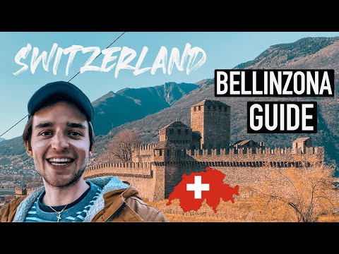 Bellinzona, Switzerland 🇨🇭 VISITOR GUIDE VIDEO | FRENCH RIVIERA Road Trip