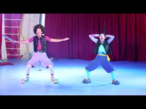 Palhaços Alegria e Bambolito reprise Bang Bang