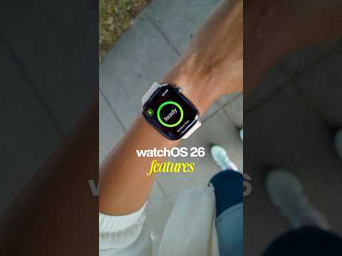 NEW WatchOS 26 features you’ll ACTUALLY use