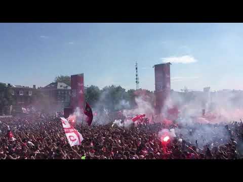 Sfeer | Crazy on The Dance Floor | Huldiging Ajax 2018 / 2019 ❌❌❌