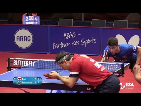 Timo Boll vs Patrick Franziska | German League 2019