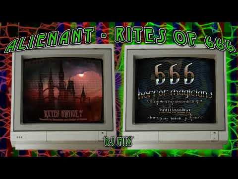 Alienant - Rites of 666 - Dj Mix - Psycore - Hitek - Darkpsy