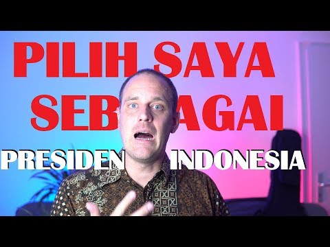 Bule menjadi presiden Indonesia ??!! [Yen bule gila]