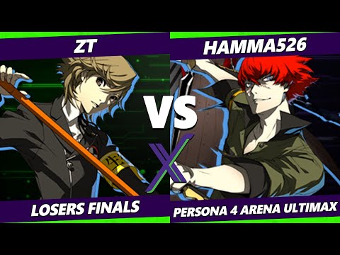 F@X 450 Losers Finals - zt (Ken) Vs. hamma526 (Minazuki) Persona 4 Arena Ultimax