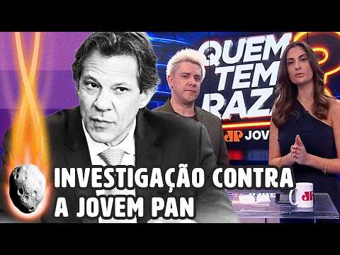 JOVEM PAN FAZ FAKE NEWS CONTRA HADDAD, SE RETRATA, MAS PODE SER INVESTIGADA | PLANTÃO