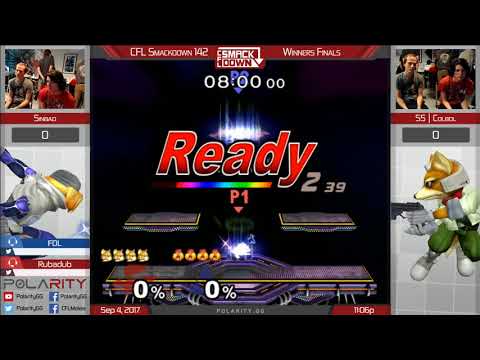 CFL Smackdown 142 Melee - Sinbad (Sheik) vs SS | Colbol (Fox) - Winners Finals