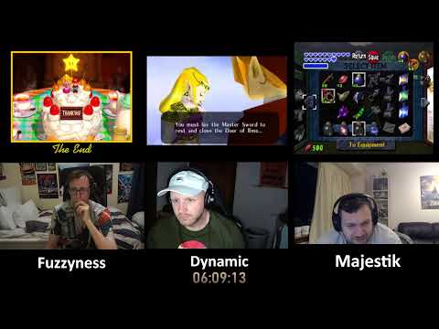 SM64 + OOT Multiworld with Fuzzyness +Majestik  + Dynamic