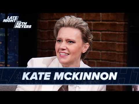 Kate McKinnon Was Flattered When a Skunk Sprayed Her, Gifts Seth Homemade Tomato Sauce