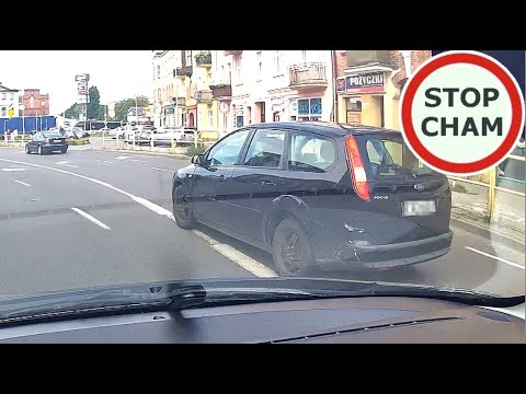 Kolizja przy zmianie pasa ... #1594 Wasze Filmy