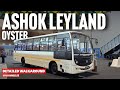 New Ashok Leyland Oyster I Series Staff Bus Most Detailed Walkaround Delhi Expo Jojo Wheelie