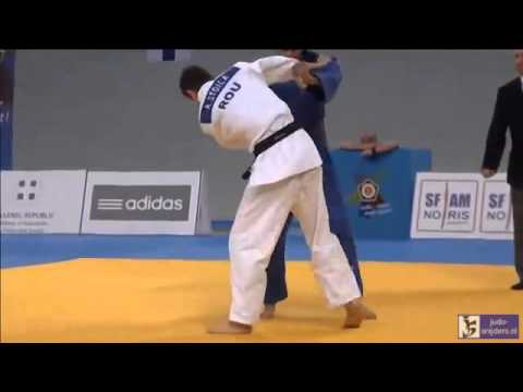 Judo 2014 European Championships Cadets: Stoica (ROU) - Tsoulfas (GRE) [-55kg]