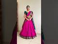 Lehenga Style Saree Draping Lehengasarees Sareedraping Kannada Festivewear Varamahalashmi