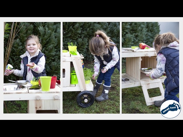 Vidéo teaser pour small foot Matschküche / Mud Kitchen