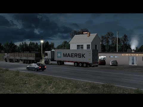 ETS2 1.30 RusMap GreatSteppeProject Renault Magnum Tula - Lubenka Part 2/2