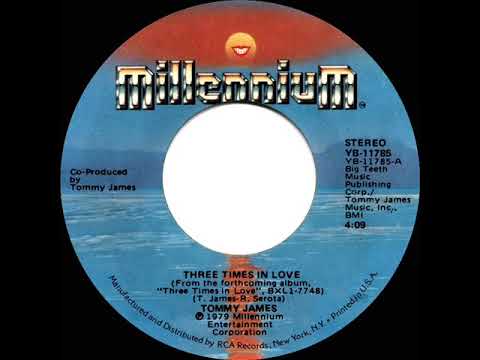 1980 HITS ARCHIVE: Three Times In Love - Tommy James (stereo 45--#1 A/C)