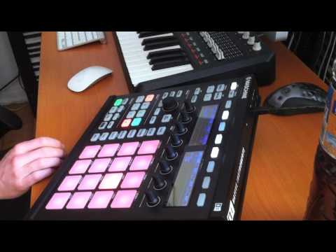 beatmaking from scratch with maschine mk2