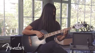 Video thumbnail for John Famiglietti Demos the Kingman Acoustic Bass | California Series Acoustic Guitars | Fender by Fender