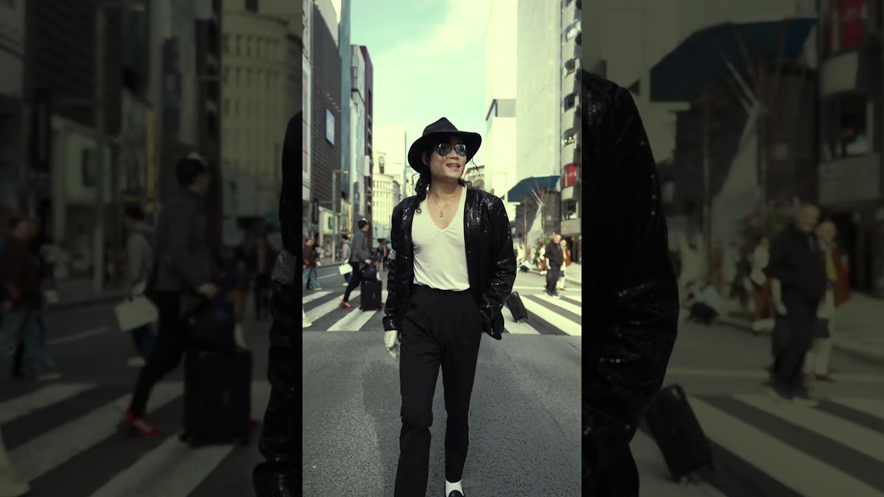 Just Billie Jean🔥GINZA walk #michaeljackson #billiejean #michael #moonwalk