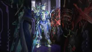 昨日Warframeやってる時にうちのSIRIUSとORIONの外装を弄ってたらこんなのが出来ました#Warframe#Warframe外装