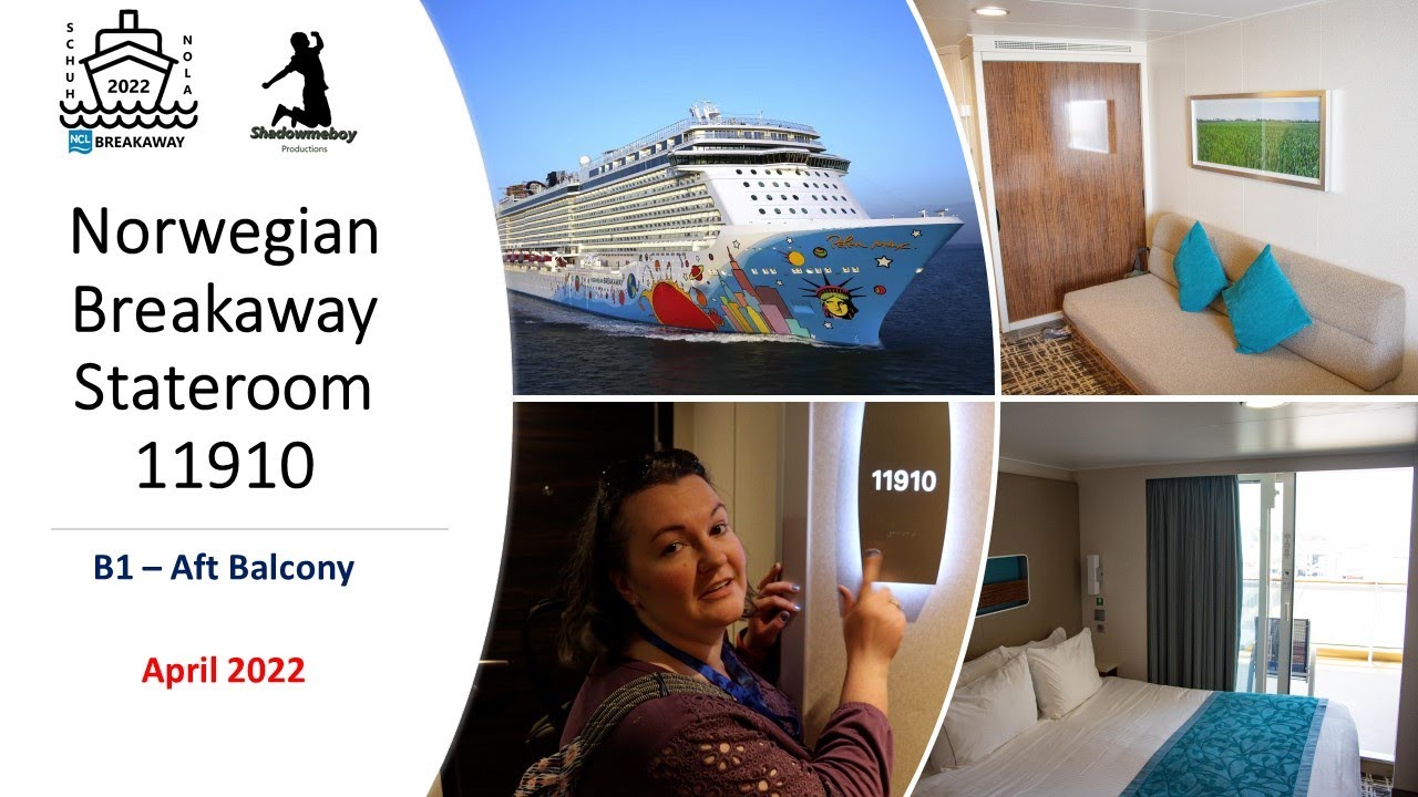 Norwegian Breakaway - Cabin 11910 - Video 2