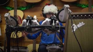 Henry's Drum Cover: "Sleigh Ride" (The Brian Setzer Orchestra)