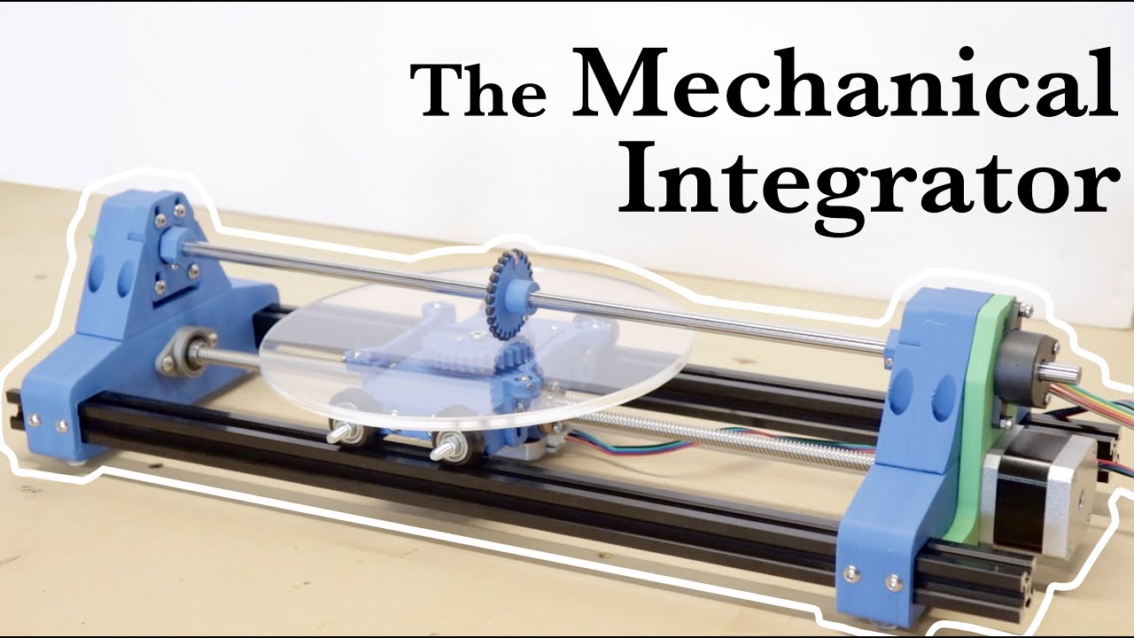 The Mechanical Integrator - a machine that does calculus