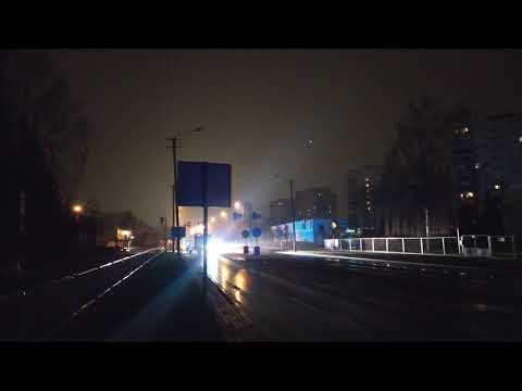 Dojazd alarmowy 539[E]18 OSP Chojne do pożaru w centrum miasta.