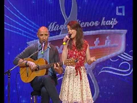 Jurgis Didžiulis ir Erica Jennings atliko Nelly Paltinienės dainą „Tu ateik į pasimatymą"