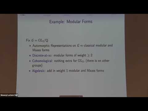 Cohomological Automorphic Representations on Unitary Groups - Rahul Dalal