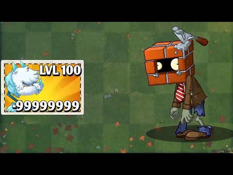 35 Brickhead Zombie VS All Plant Level 100 || Who Will Win || Pvz2