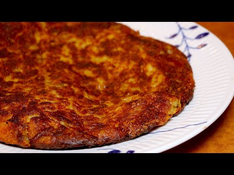 Easy 3-Ingredient Rösti (Crispy Swiss Potato Pancake) - Recipe # 187