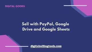 Free money making tips | Selling with PayPal, Gmail and Google Drive | Easy setup