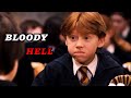 Ron Weasley S Bloody Hell Count In Harry Potter