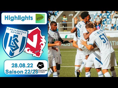 Highlights: FC Lausanne - Sport vs FC Vaduz (28.08.22)
