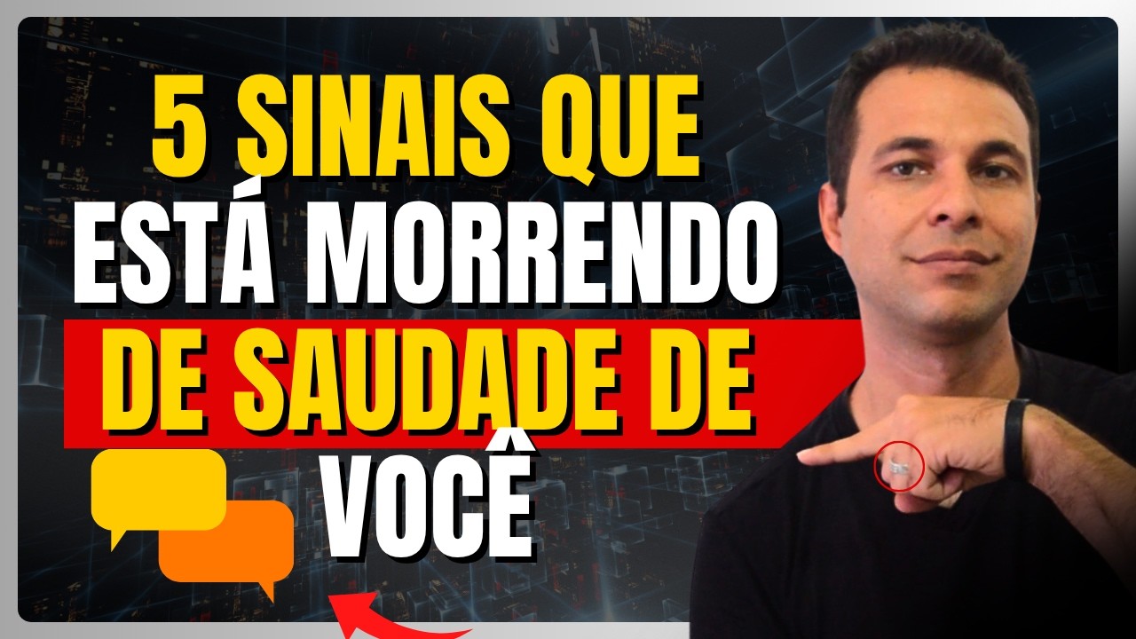 5 SIGNS that SOMEONE is MISSING YOU DYING but Won't Admit It