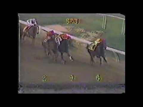 Julio A. García ganando en Hollywood Park