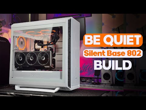 BE QUIET SILENT BASE 802 WHITE BUILD TIMELAPSE | 7900XTX | I9 12900K | RAY TECH STUDIO