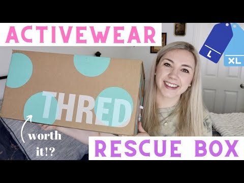 ThredUp Activewear Rescue Box - Sizes Large/XL! *Is This Box Worth It!?*