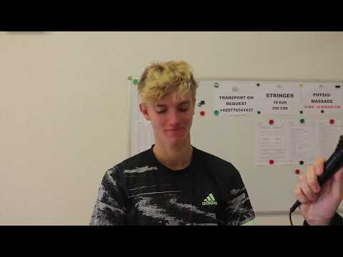 Andrew Paulson po prohře ve čtvrtfinále Milovice Indoor Open