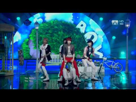 [110526] BOYFRIEND @Mnet M!Countdown - Let's Get It Started + Boyfriend