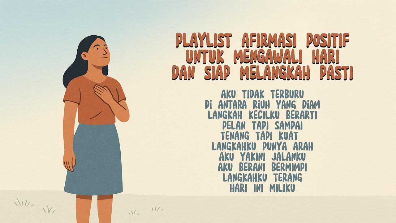 Mengawali Hari Dengan Cara yang Benar 🌞 Dengarkan Playlist Lagu Afirmasi Positif Ini ✨