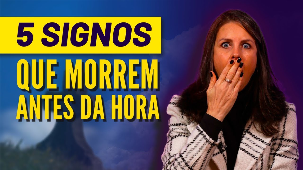 05 SIGNOS que podem MORRER ANTES DA HORA se não souberem disso URGENTE!