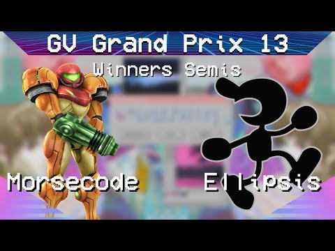 GV Grand Prix 13 - Morsecode (Samus) vs. Ellipsis (Game & Watch) - Project M Winners Semis