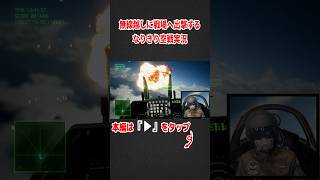 実際にパイロットになったつもりで戦場を再現してみた #shorts #ゲーム実況 #エースコンバット7