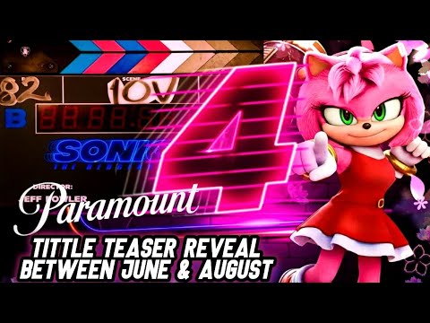 Sonic 4 Title Teaser for June 2026 Let's Talk 
