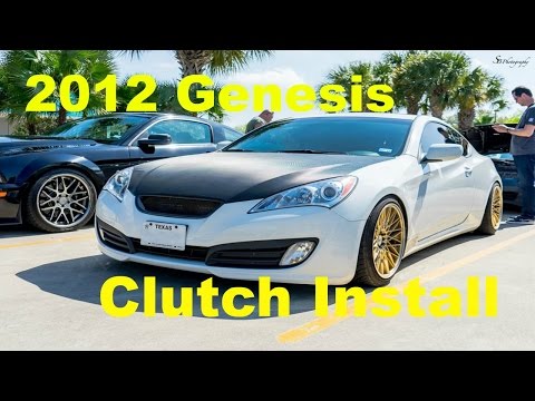 2012 Hyundai Genesis clutch replacement