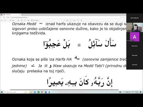 Sufara cas 8. Dugi samoglasnici Hafiz Amar Gadzun 