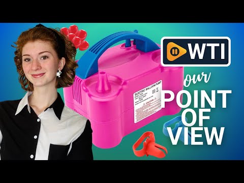 PCFING Electric Air Balloon Pump - WTI product video review