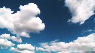 Ciel bleu et nuages Time-lapse